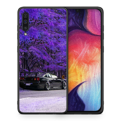 Θήκη Αγίου Βαλεντίνου Samsung A50 / A30s Super Car από τη Smartfits με σχέδιο στο πίσω μέρος και μαύρο περίβλημα | Samsung A50 / A30s Super Car case with colorful back and black bezels