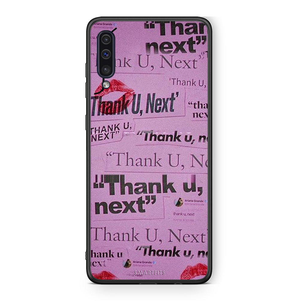samsung a50 Thank You Next Θήκη Αγίου Βαλεντίνου από τη Smartfits με σχέδιο στο πίσω μέρος και μαύρο περίβλημα | Smartphone case with colorful back and black bezels by Smartfits