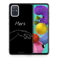 Thumbnail for Θήκη Αγίου Βαλεντίνου Samsung A51 Aeshetic Love 1 από τη Smartfits με σχέδιο στο πίσω μέρος και μαύρο περίβλημα | Samsung A51 Aeshetic Love 1 case with colorful back and black bezels