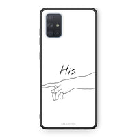 Thumbnail for Samsung A71 Aeshetic Love 2 Θήκη Αγίου Βαλεντίνου από τη Smartfits με σχέδιο στο πίσω μέρος και μαύρο περίβλημα | Smartphone case with colorful back and black bezels by Smartfits