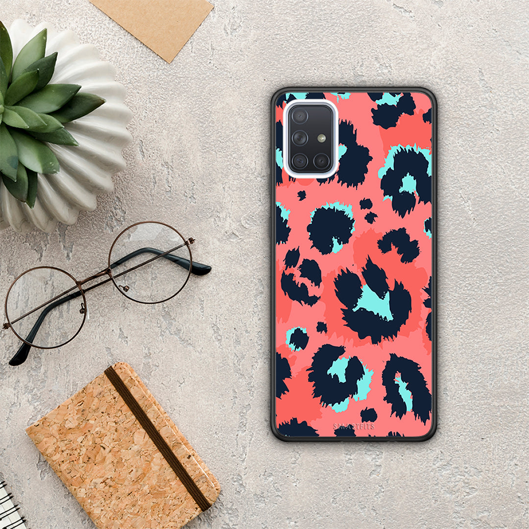 Animal Pink Leopard - Samsung Galaxy A51 θήκη