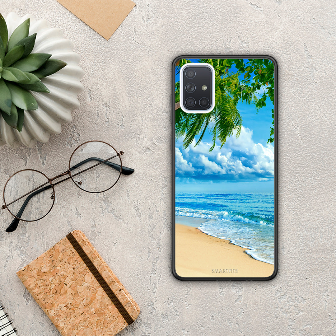 Beautiful Beach - Samsung Galaxy A51 θήκη