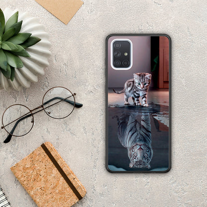 Cute Tiger - Samsung Galaxy A51 θήκη