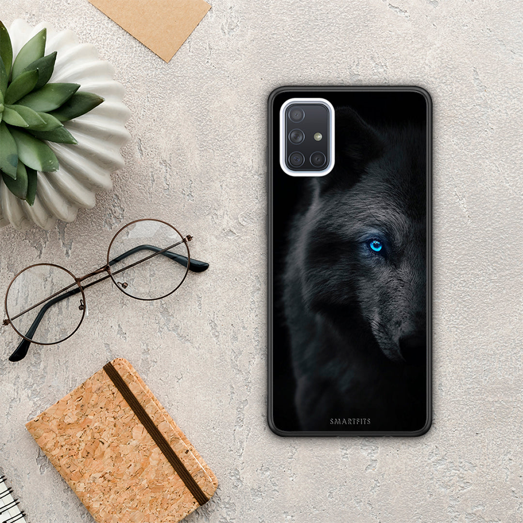 Dark Wolf - Samsung Galaxy A51 θήκη