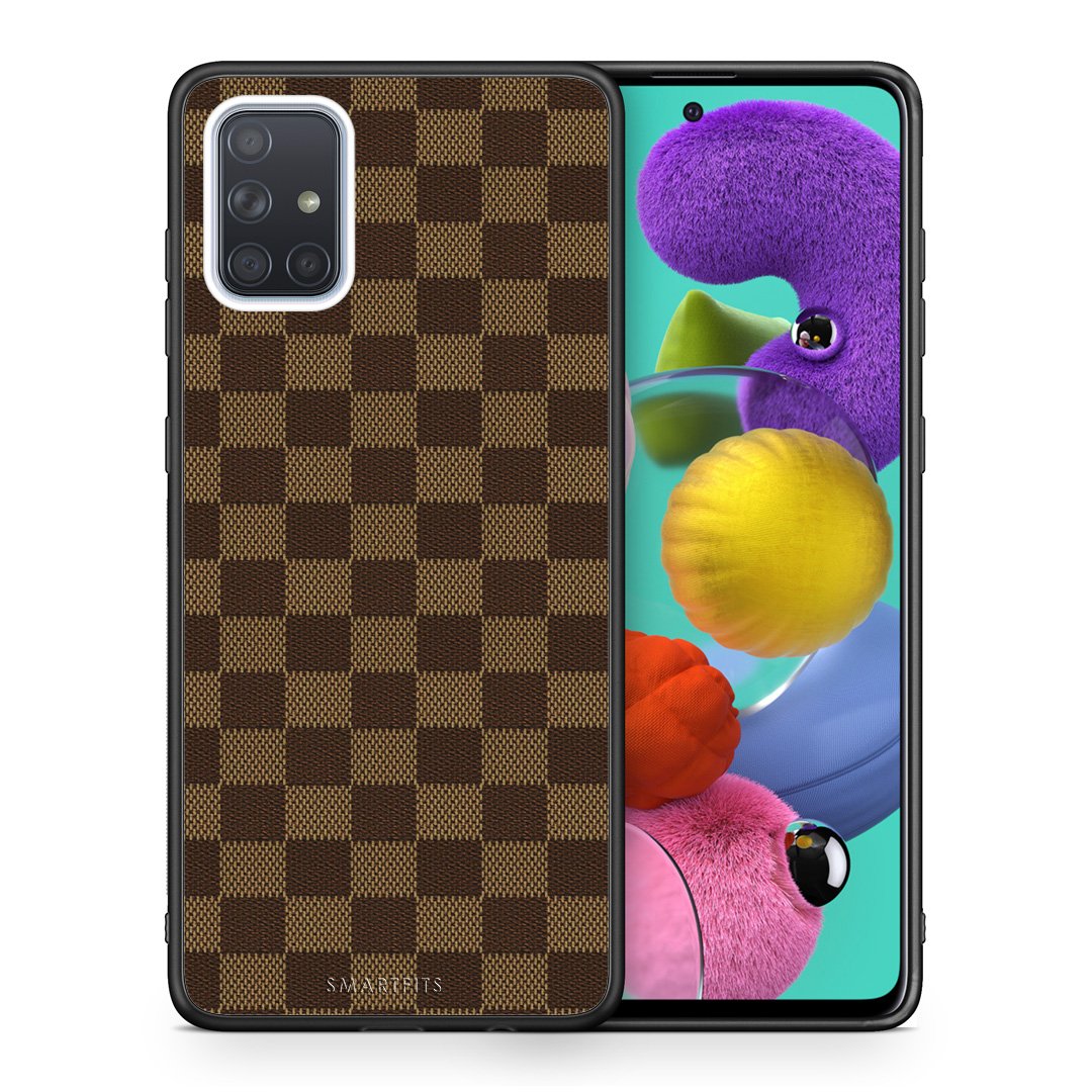 Θήκη Samsung A51 Glamour Designer από τη Smartfits με σχέδιο στο πίσω μέρος και μαύρο περίβλημα | Samsung A51 Glamour Designer case with colorful back and black bezels