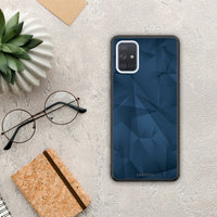 Thumbnail for Geometric Blue Abstract - Samsung Galaxy A51 θήκη