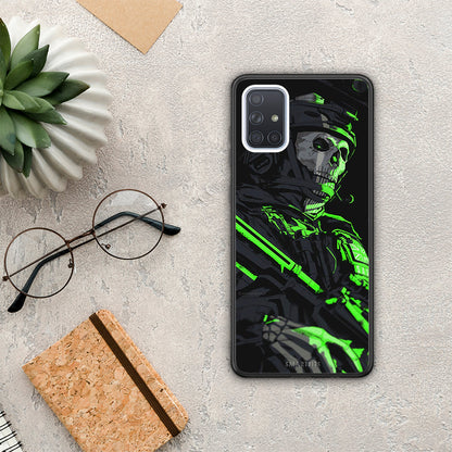 Green Soldier - Samsung Galaxy A51 θήκη