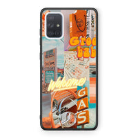 Thumbnail for Samsung A51 Groovy Babe Θήκη Αγίου Βαλεντίνου από τη Smartfits με σχέδιο στο πίσω μέρος και μαύρο περίβλημα | Smartphone case with colorful back and black bezels by Smartfits