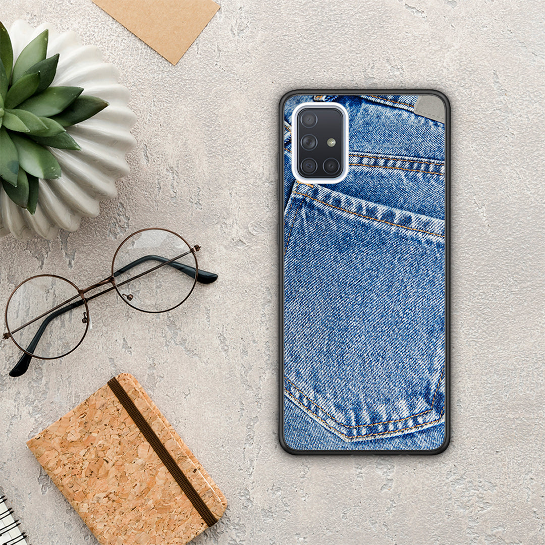 Jeans Pocket - Samsung Galaxy A51 θήκη