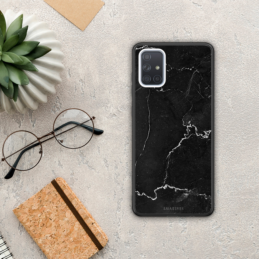 Marble Black - Samsung Galaxy A51 θήκη
