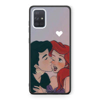 Thumbnail for Samsung A51 Mermaid Love Θήκη Αγίου Βαλεντίνου από τη Smartfits με σχέδιο στο πίσω μέρος και μαύρο περίβλημα | Smartphone case with colorful back and black bezels by Smartfits