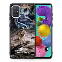 Thumbnail for Θήκη Samsung A51 More Space από τη Smartfits με σχέδιο στο πίσω μέρος και μαύρο περίβλημα | Samsung A51 More Space case with colorful back and black bezels
