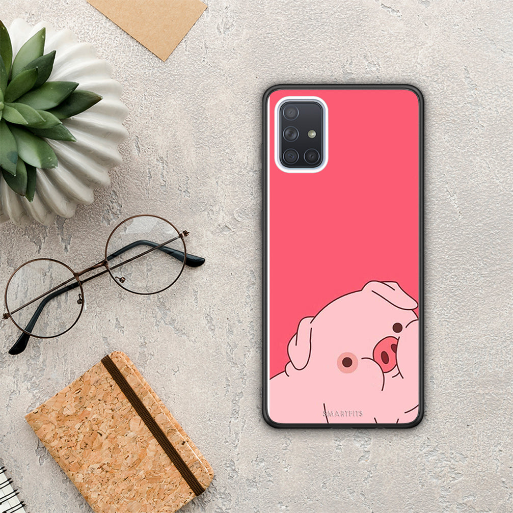 Pig Love 1 - Samsung Galaxy A51 θήκη