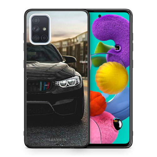 Θήκη Samsung A51 M3 Racing από τη Smartfits με σχέδιο στο πίσω μέρος και μαύρο περίβλημα | Samsung A51 M3 Racing case with colorful back and black bezels