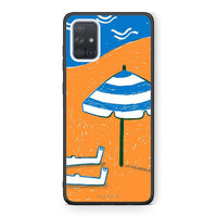 Thumbnail for Samsung A51 Summering Θήκη από τη Smartfits με σχέδιο στο πίσω μέρος και μαύρο περίβλημα | Smartphone case with colorful back and black bezels by Smartfits