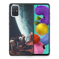 Thumbnail for Θήκη Samsung A51 Surreal View από τη Smartfits με σχέδιο στο πίσω μέρος και μαύρο περίβλημα | Samsung A51 Surreal View case with colorful back and black bezels