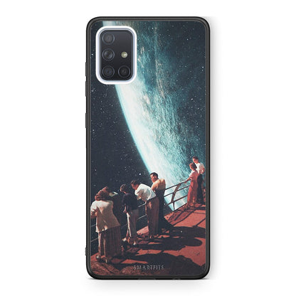 Samsung A71 Surreal View θήκη από τη Smartfits με σχέδιο στο πίσω μέρος και μαύρο περίβλημα | Smartphone case with colorful back and black bezels by Smartfits