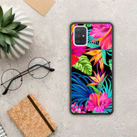 Thumbnail for Tropical Flowers - Samsung Galaxy A51 θήκη