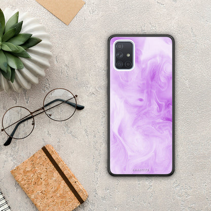 Watercolor Lavender - Samsung Galaxy A51 θήκη