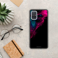 Thumbnail for Watercolor Pink Black - Samsung Galaxy A51 θήκη