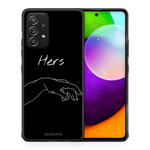 Θήκη Αγίου Βαλεντίνου Samsung Galaxy A52 Aeshetic Love 1 από τη Smartfits με σχέδιο στο πίσω μέρος και μαύρο περίβλημα | Samsung Galaxy A52 Aeshetic Love 1 case with colorful back and black bezels