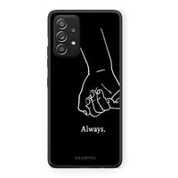 Thumbnail for Samsung Galaxy A52 Always & Forever 1 Θήκη Αγίου Βαλεντίνου από τη Smartfits με σχέδιο στο πίσω μέρος και μαύρο περίβλημα | Smartphone case with colorful back and black bezels by Smartfits