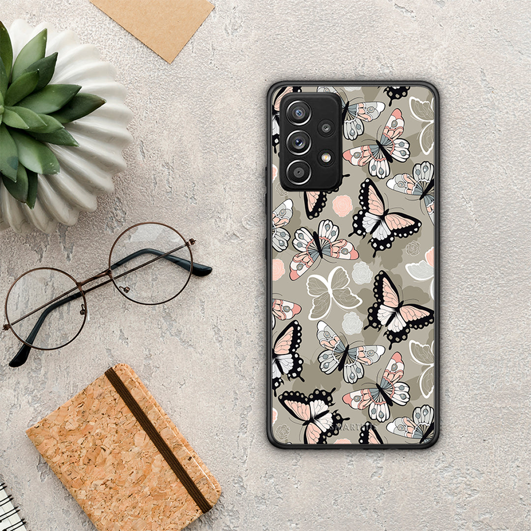 Boho Butterflies - Samsung Galaxy A52 / A52s / A52 5G θήκη