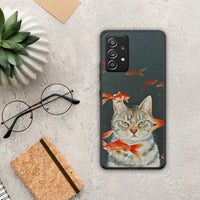Thumbnail for Cat Goldfish - Samsung Galaxy A52 / A52s / A52 5G θήκη