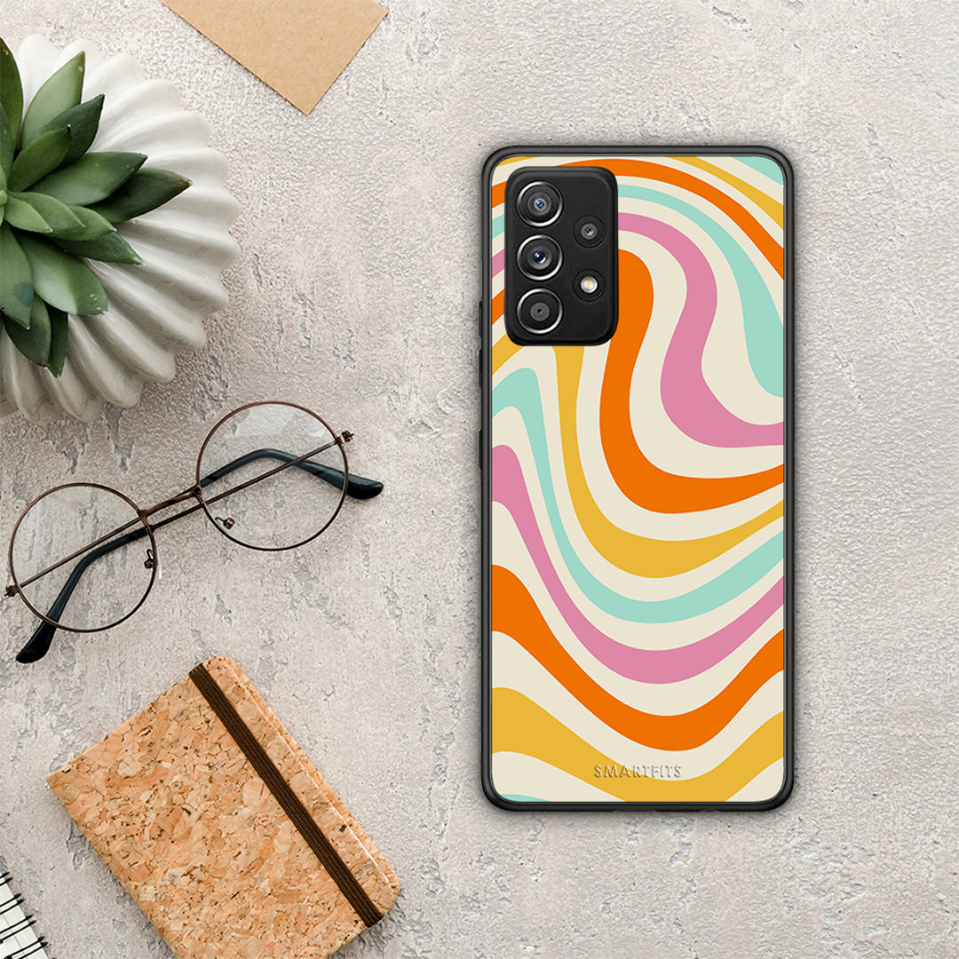 Colourful Waves - Samsung Galaxy A52 / A52s / A52 5G θήκη