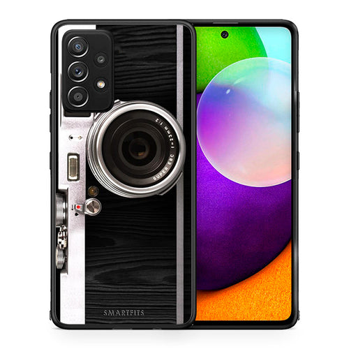 Θήκη Samsung Galaxy A52 Emily In Paris από τη Smartfits με σχέδιο στο πίσω μέρος και μαύρο περίβλημα | Samsung Galaxy A52 Emily In Paris case with colorful back and black bezels