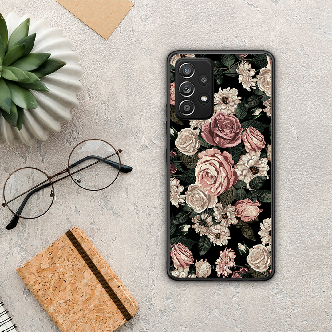 Flower Wild Roses - Samsung Galaxy A52 / A52s / A52 5G θήκη
