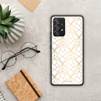 Thumbnail for Geometric Luxury White - Samsung Galaxy A52 / A52s / A52 5G θήκη