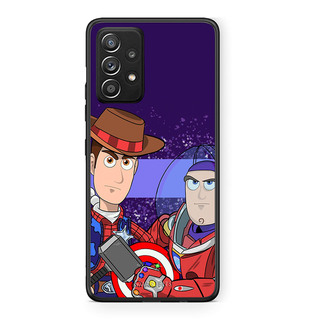 Samsung Galaxy A52 Infinity Story θήκη από τη Smartfits με σχέδιο στο πίσω μέρος και μαύρο περίβλημα | Smartphone case with colorful back and black bezels by Smartfits