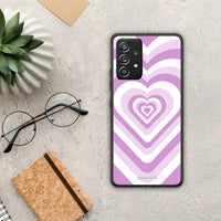 Thumbnail for Lilac Hearts - Samsung Galaxy A52 / A52s / A52 5G θήκη