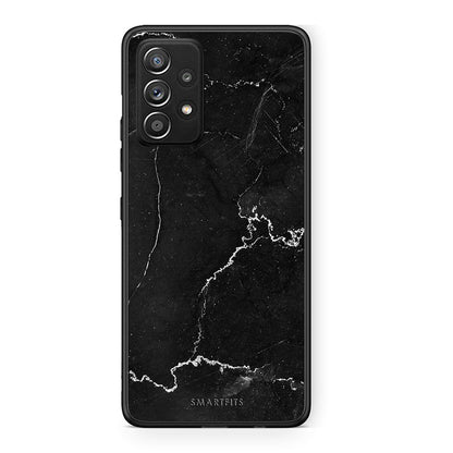 Samsung Galaxy A52 Marble Black θήκη από τη Smartfits με σχέδιο στο πίσω μέρος και μαύρο περίβλημα | Smartphone case with colorful back and black bezels by Smartfits