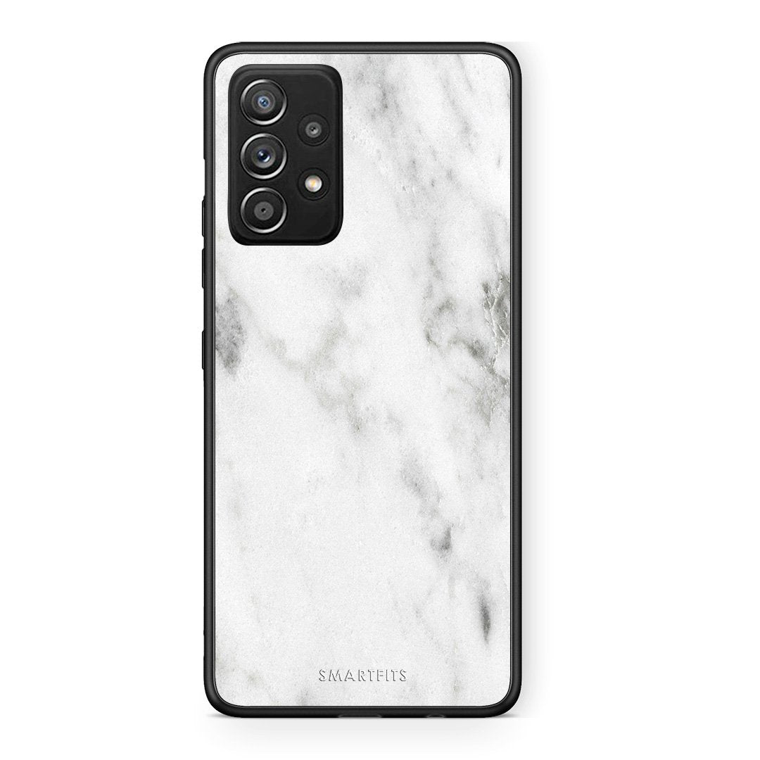 2 - Samsung Galaxy A52 White marble case, cover, bumper