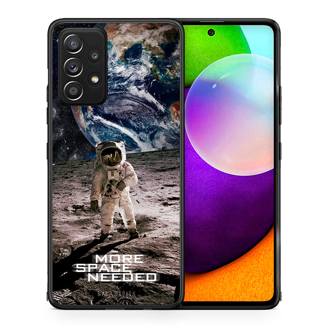 Θήκη Samsung Galaxy A52 More Space από τη Smartfits με σχέδιο στο πίσω μέρος και μαύρο περίβλημα | Samsung Galaxy A52 More Space case with colorful back and black bezels