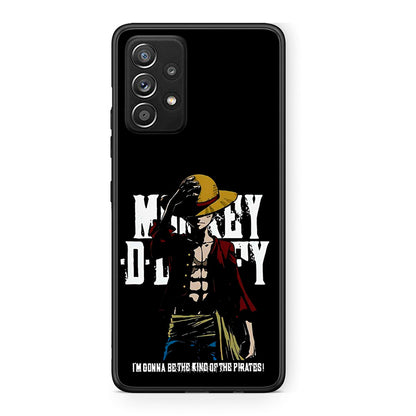 Samsung Galaxy A52 Pirate King θήκη από τη Smartfits με σχέδιο στο πίσω μέρος και μαύρο περίβλημα | Smartphone case with colorful back and black bezels by Smartfits