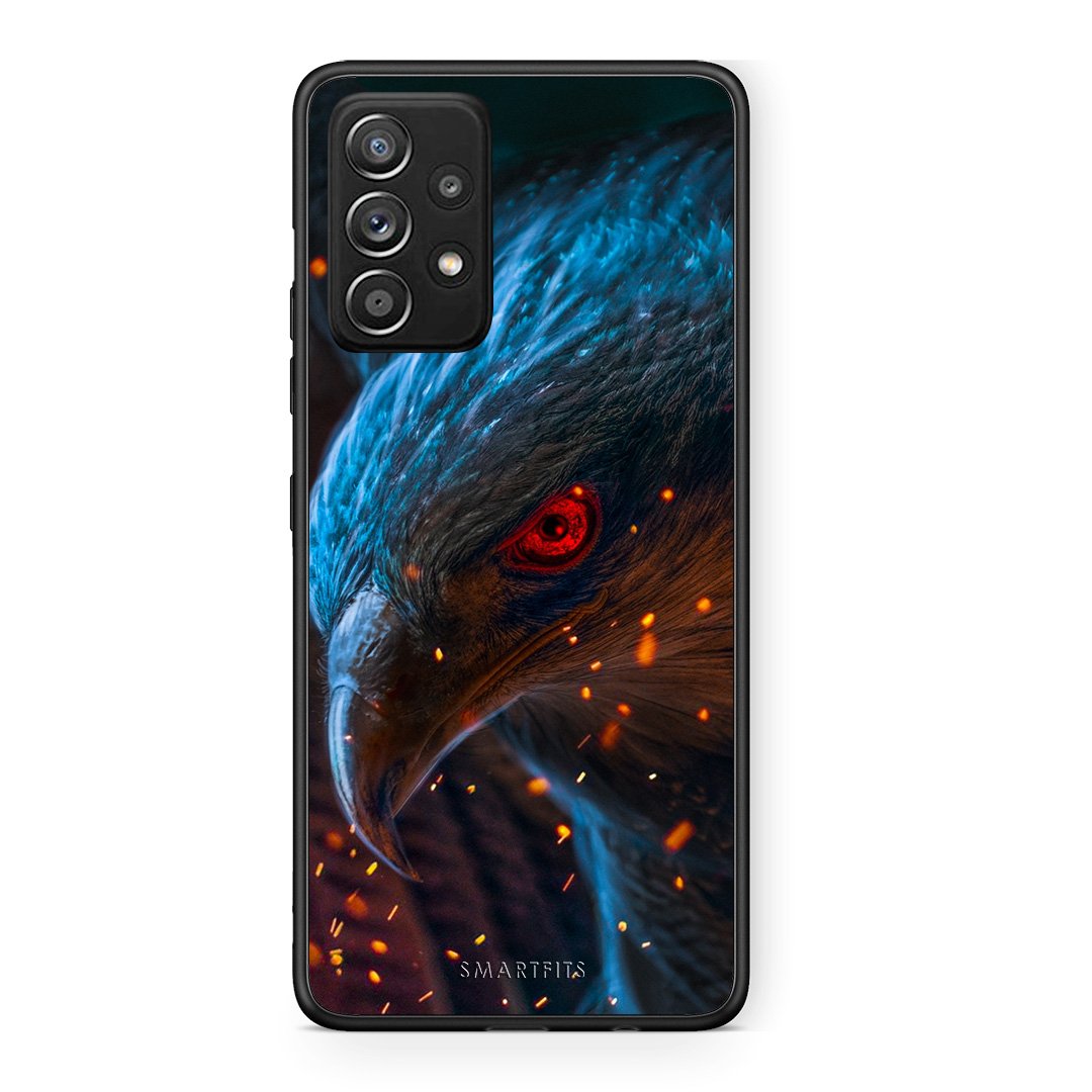 4 - Samsung Galaxy A52 Eagle PopArt case, cover, bumper