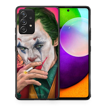 Θήκη Samsung Galaxy A52 JokesOnU PopArt από τη Smartfits με σχέδιο στο πίσω μέρος και μαύρο περίβλημα | Samsung Galaxy A52 JokesOnU PopArt case with colorful back and black bezels