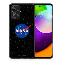 Thumbnail for Θήκη Samsung Galaxy A52 NASA PopArt από τη Smartfits με σχέδιο στο πίσω μέρος και μαύρο περίβλημα | Samsung Galaxy A52 NASA PopArt case with colorful back and black bezels