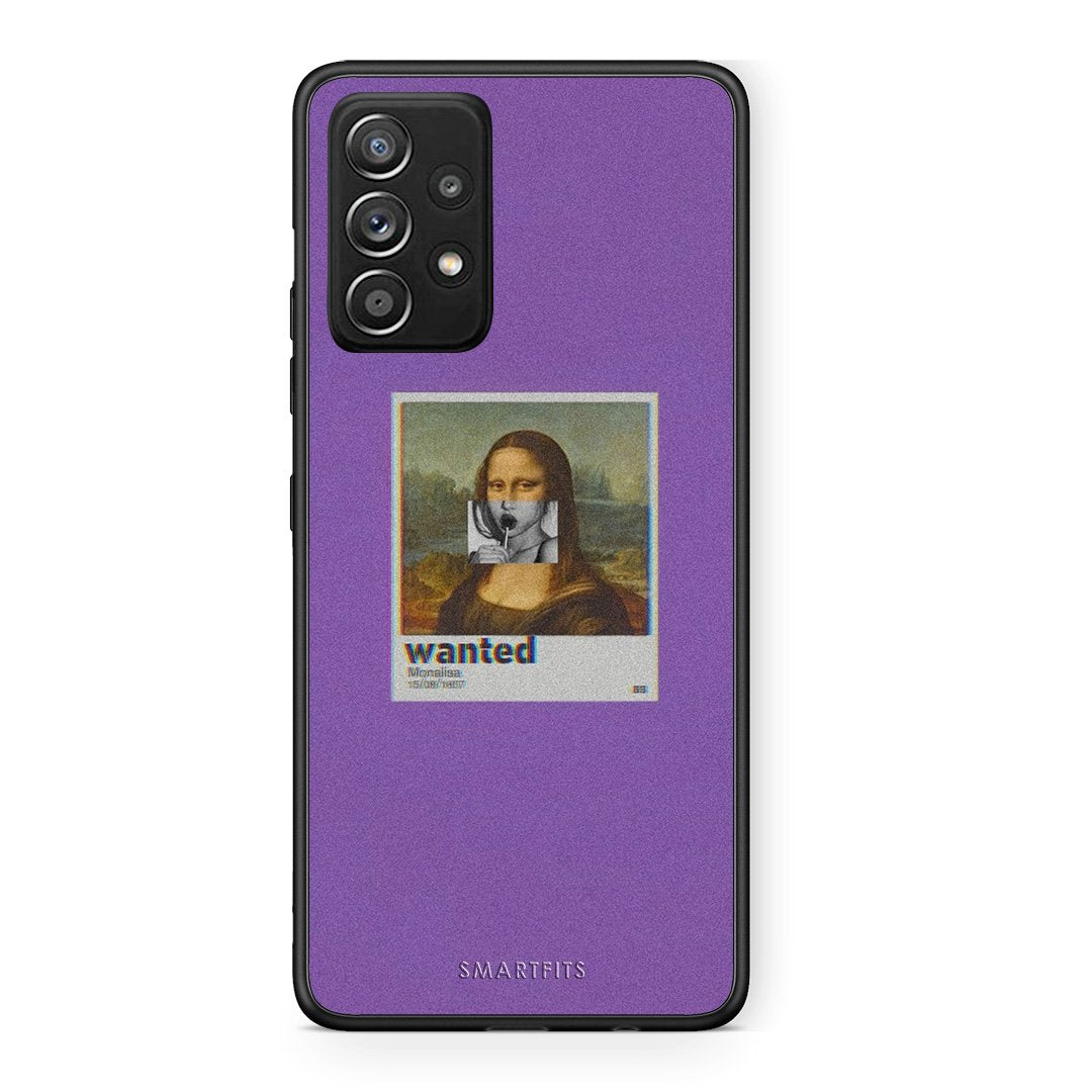 4 - Samsung Galaxy A52 Monalisa Popart case, cover, bumper