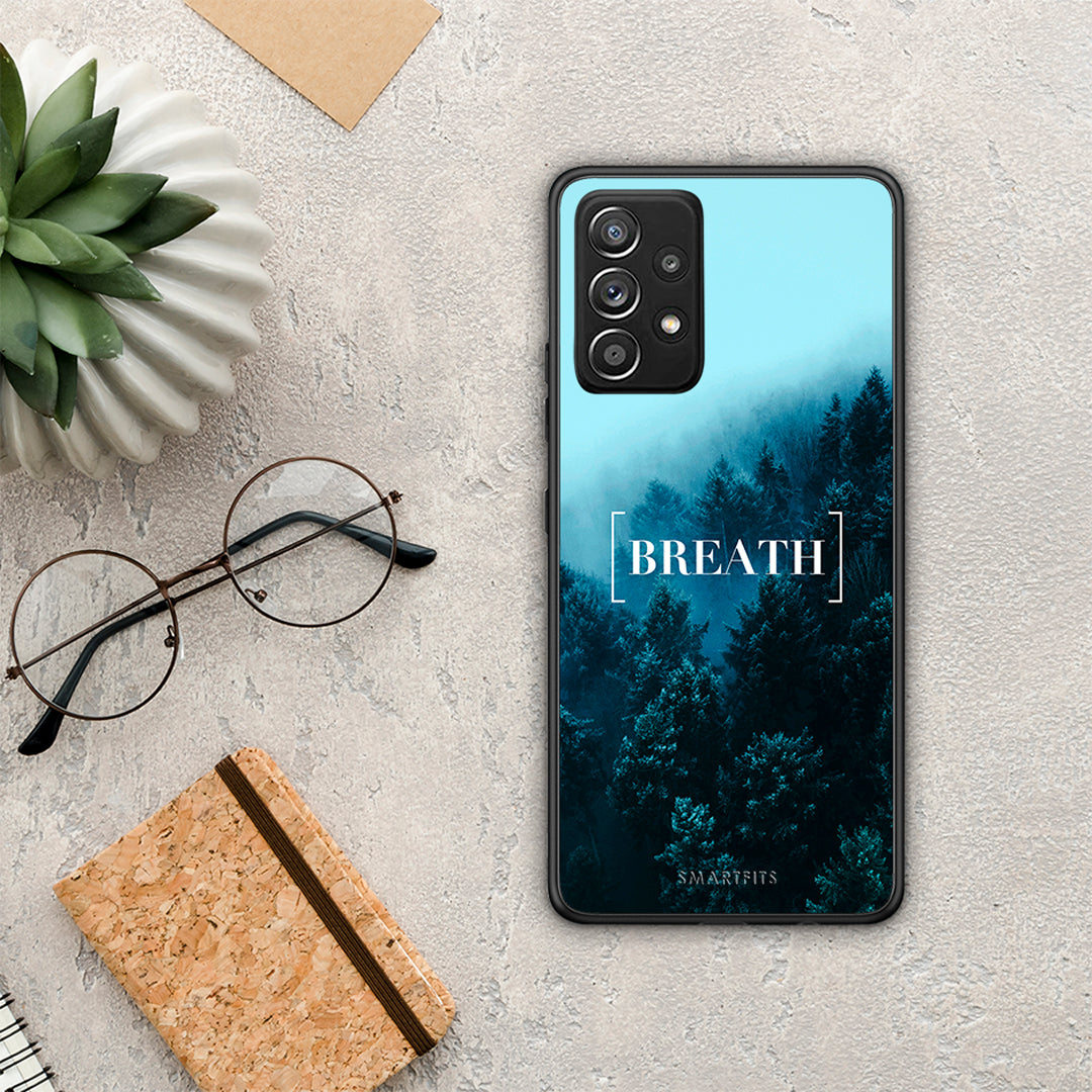 Quote Breath - Samsung Galaxy A52 / A52s / A52 5G θήκη