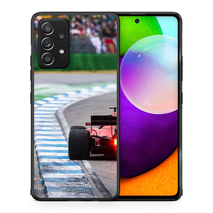 Θήκη Samsung Galaxy A52 Racing Vibes από τη Smartfits με σχέδιο στο πίσω μέρος και μαύρο περίβλημα | Samsung Galaxy A52 Racing Vibes case with colorful back and black bezels