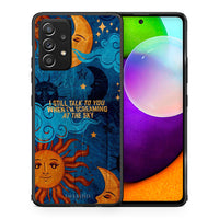 Thumbnail for Θήκη Samsung Galaxy A52 Screaming Sky από τη Smartfits με σχέδιο στο πίσω μέρος και μαύρο περίβλημα | Samsung Galaxy A52 Screaming Sky case with colorful back and black bezels