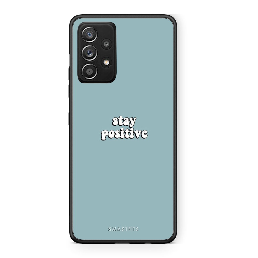 4 - Samsung Galaxy A52 Positive Text case, cover, bumper