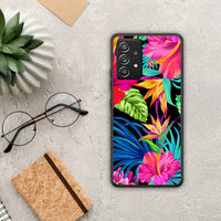 Thumbnail for Tropical Flowers - Samsung Galaxy A52 / A52s / A52 5G θήκη
