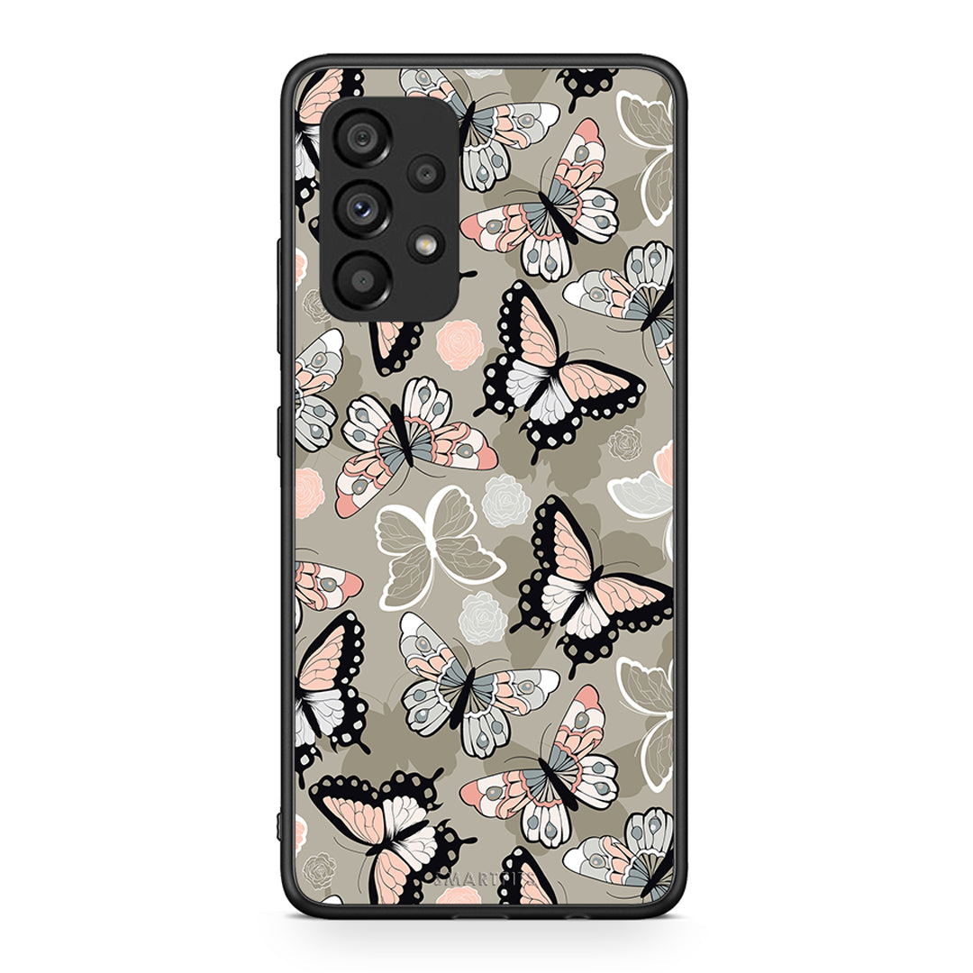 135 - Samsung A53 5G Butterflies Boho case, cover, bumper