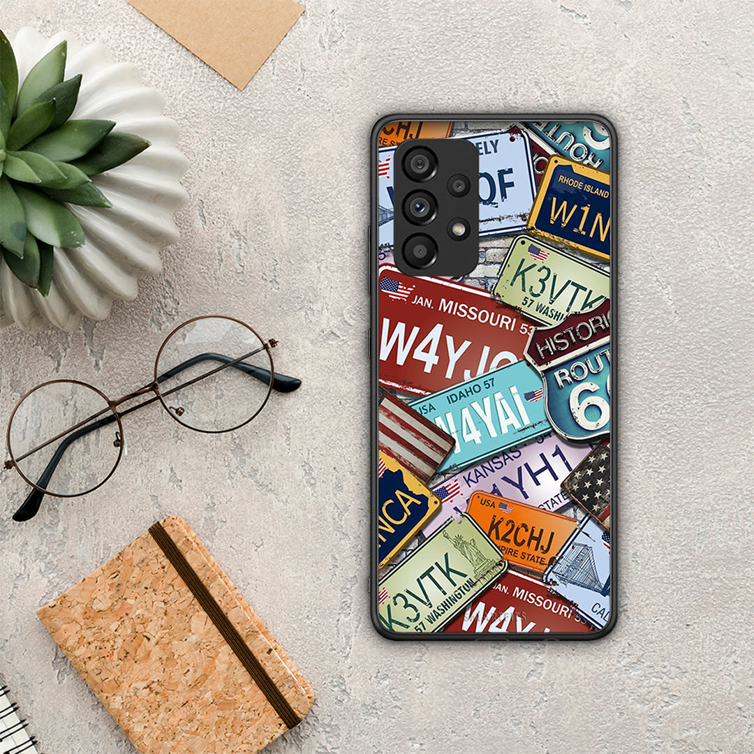 Car Plates - Samsung Galaxy A53 5G θήκη
