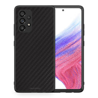 Thumbnail for Θήκη Samsung A53 5G Carbon Black από τη Smartfits με σχέδιο στο πίσω μέρος και μαύρο περίβλημα | Samsung A53 5G Carbon Black case with colorful back and black bezels